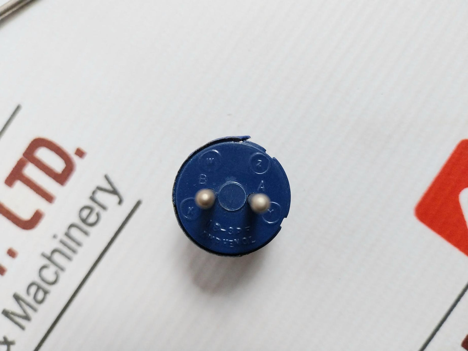 Lot Of 2X Amphenol 18-3Pf Position Circular Connector Insert