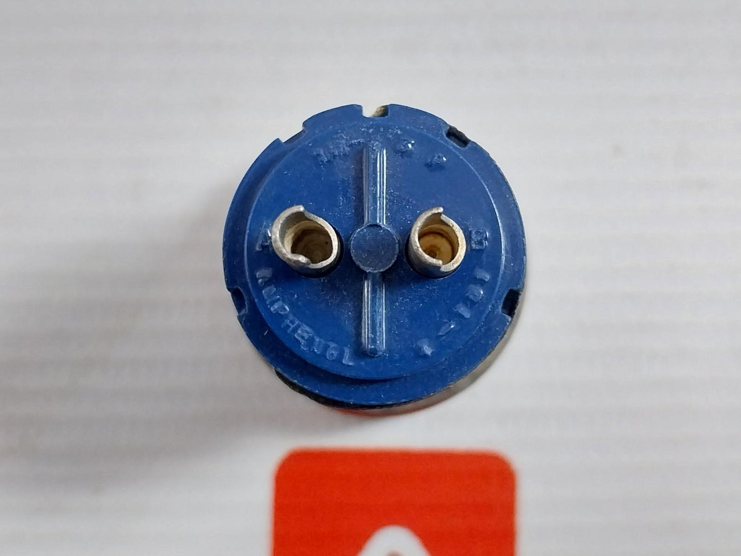 Lot Of 2X Amphenol 18-3Pf Position Circular Connector Insert