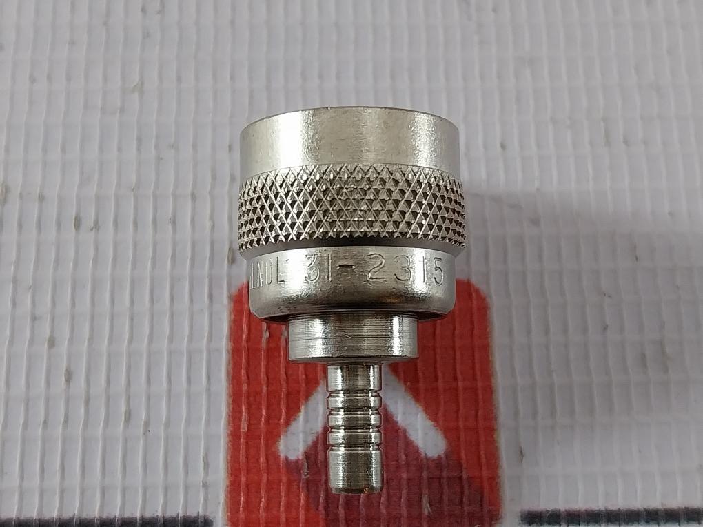 Lot of 2X AMPHENOL 31-2315 TNC Connector Plug Male Pin Crimp REV. D