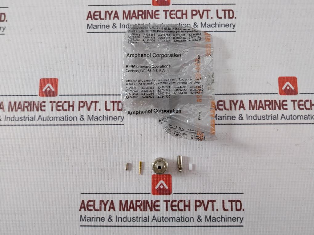 Lot of 2X AMPHENOL 31-2315 TNC Connector Plug Male Pin Crimp REV. D