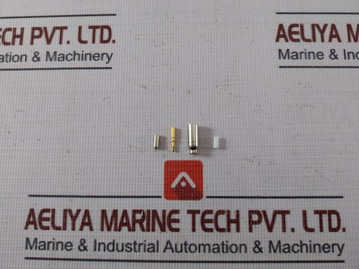 Lot of 2X AMPHENOL 31-2315 TNC Connector Plug Male Pin Crimp REV. D