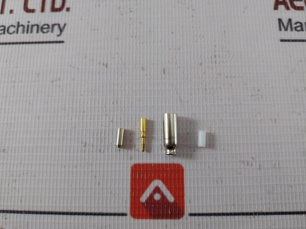Lot of 2X AMPHENOL 31-2315 TNC Connector Plug Male Pin Crimp REV. D