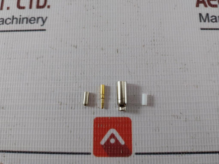Lot of 2X AMPHENOL 31-2315 TNC Connector Plug Male Pin Crimp REV. D