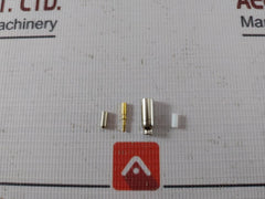 Lot of 2X AMPHENOL 31-2315 TNC Connector Plug Male Pin Crimp REV. D