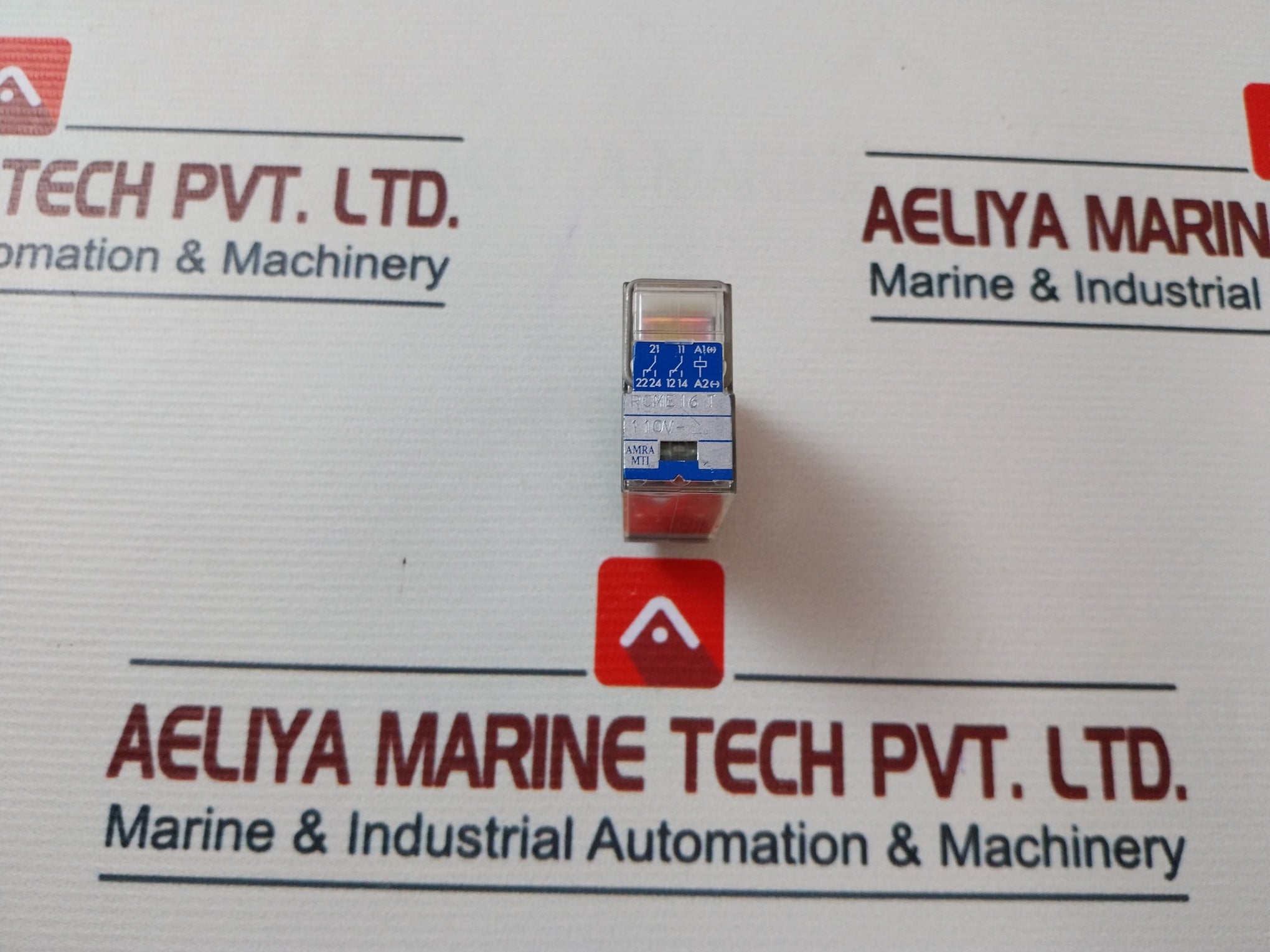 Lot of 2X Amra Mti Rcme16 T Relay 110Vdc