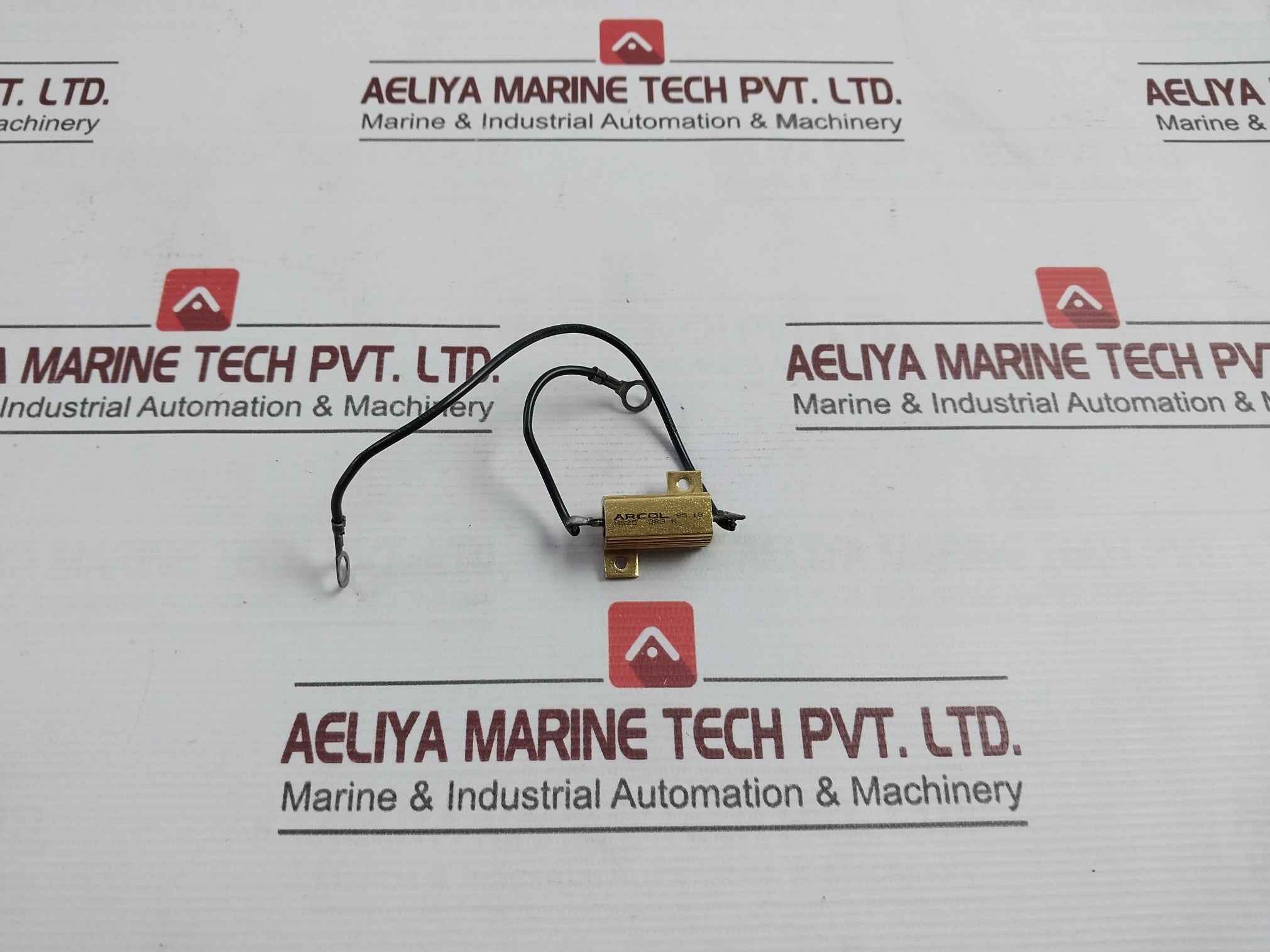 Lot Of 2X Arcol Hs25 3R3 K 95.18 Wire-wound Resistorarcol