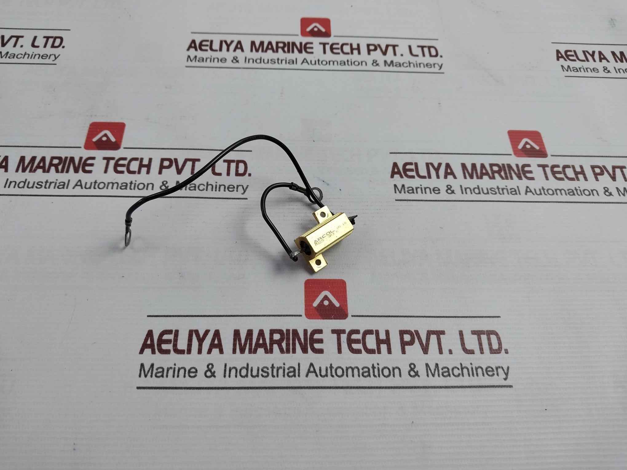 Lot Of 2X Arcol Hs25 3R3 K 95.18 Wire-wound Resistorarcol