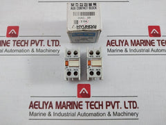 Lot Of 2X Auxiliary Contact Block Hac 20 Hyundai 660V/16A
