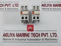 Lot Of 2X Auxiliary Contact Block Hac 20 Hyundai 660V/16A