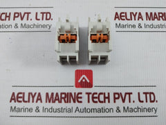 Lot Of 2X Auxiliary Contact Block Hac 20 Hyundai 660V/16A