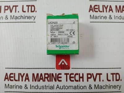 Lot Of 2X Auxiliary Contact Block Ladn20 Schneider Electric 690V 10A