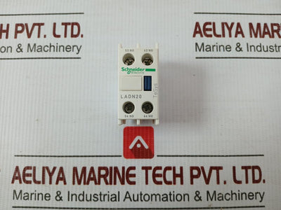 Lot Of 2X Auxiliary Contact Block Ladn20 Schneider Electric 690V 10A
