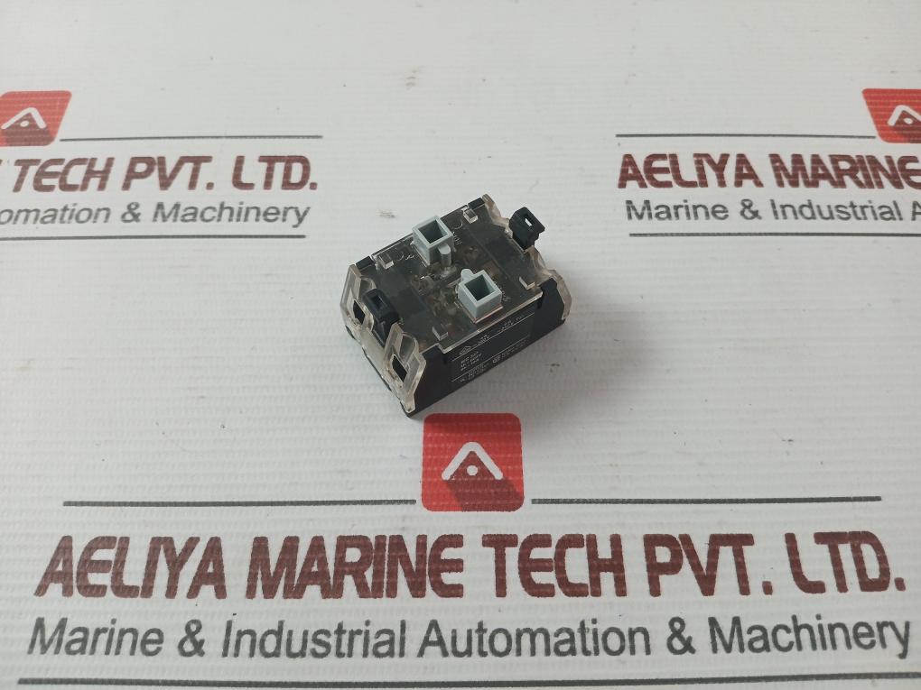 Lot Of 2X Auxiliary Contact Block Sk615001-l Abb Type-ozxk5E1 660V 10A
