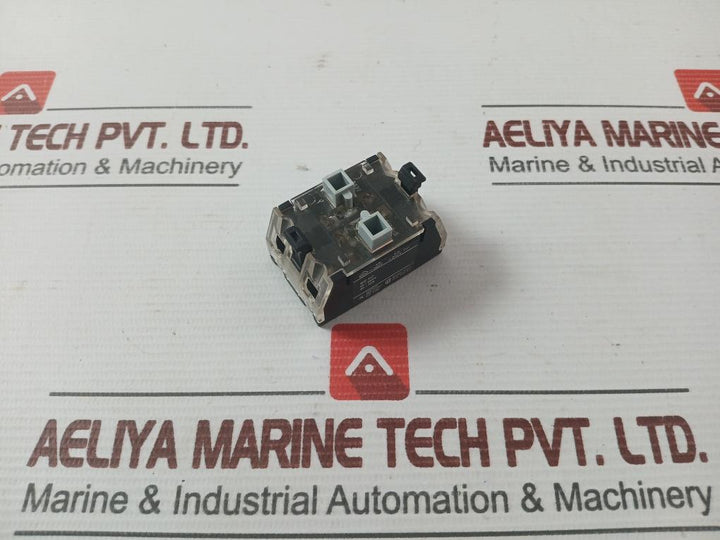 Lot Of 2X Auxiliary Contact Block Sk615001-l Abb Type-ozxk5E1 660V 10A