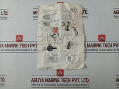Auxiliary Contact Block Sk615001-l Abb Type-ozxk5E1 660V 10A