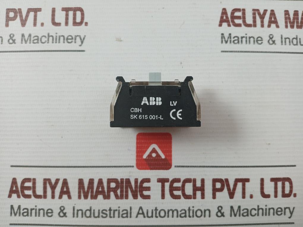 Lot Of 2X Auxiliary Contact Block Sk615001-l Abb Type-ozxk5E1 660V 10A