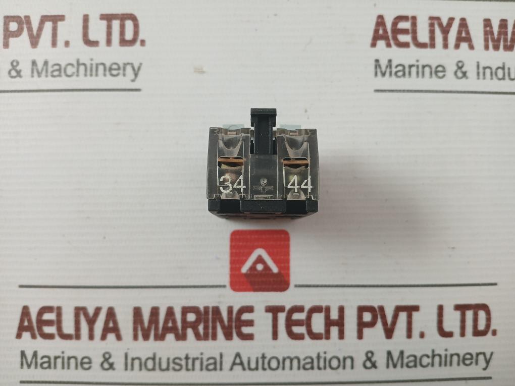 Lot Of 2X Auxiliary Contact Block Sk615001-l Abb Type-ozxk5E1 660V 10A