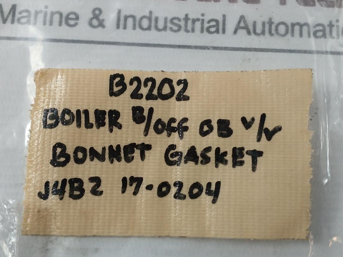 Lot Of 2X B2202 Bonnet Gasket For Boiler Valve