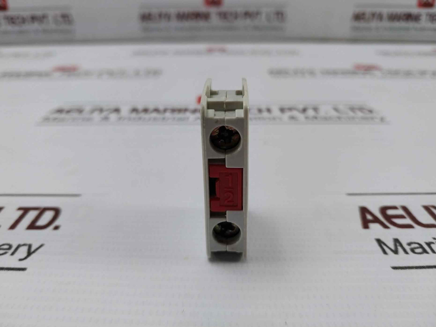 Lot Of 2X Baco 23E01 Contact Block 660Vac - 10A