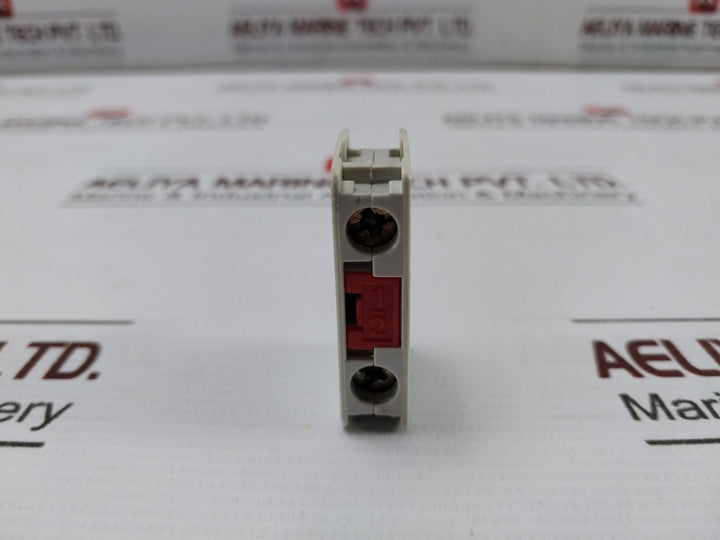 Lot of 2X Baco 23E01 Contact Block 660VAC-10A