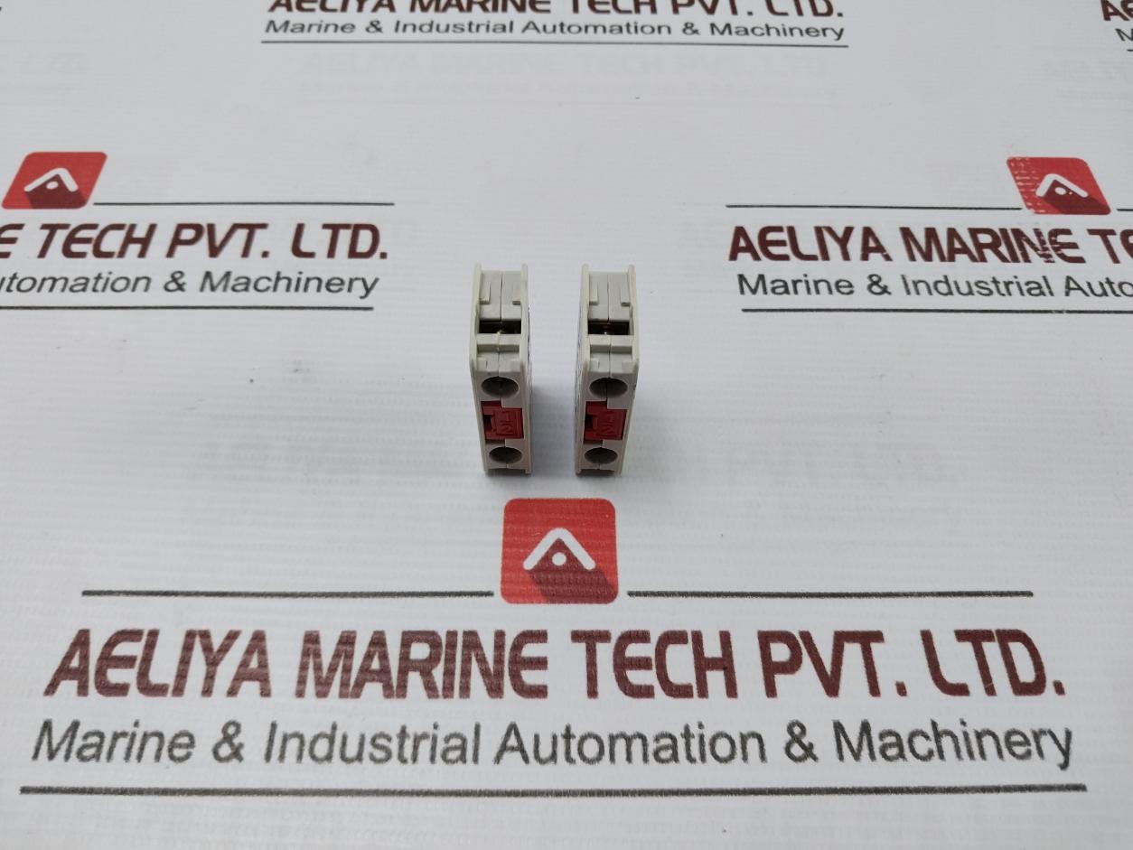 Lot of 2X Baco 23E01 Contact Block 660VAC-10A