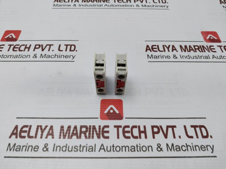Lot of 2X Baco 23E01 Contact Block 660VAC-10A