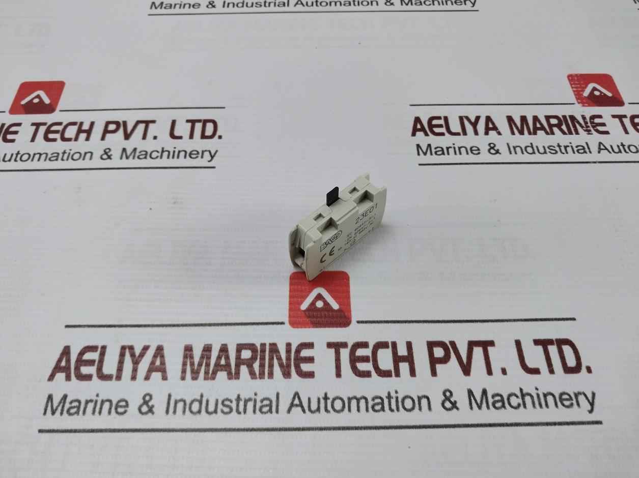 Lot Of 2X Baco 23E01 Contact Block 660Vac - 10A