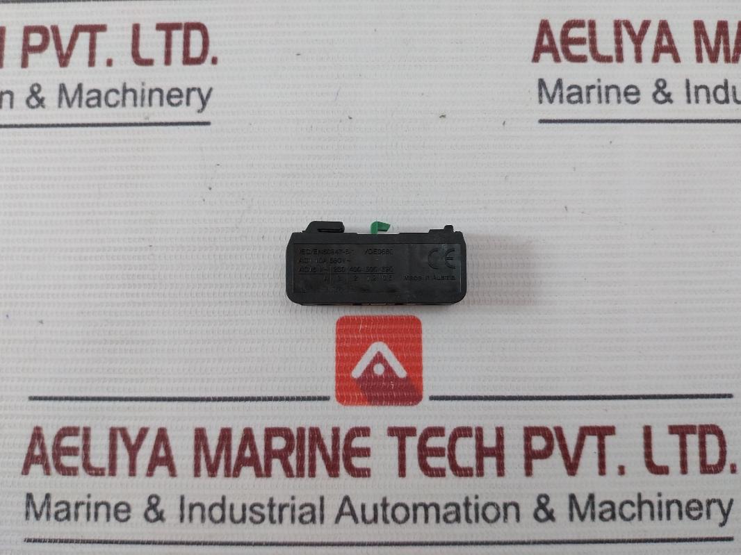 Lot Of 2X Benedikt & Jager 767 5101-92T Auxiliary Contact Block Hn10T 10A 690V