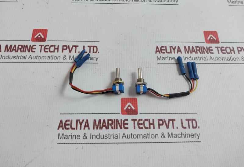 Lot Of 2X Bourns Rotary Potentiometer 53Raar25A13L