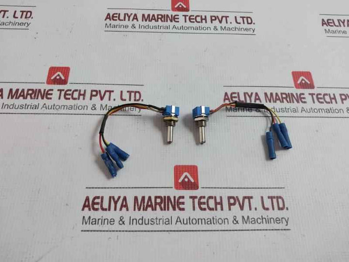 Lot Of 2X Bourns Rotary Potentiometer 53Raar25A13L