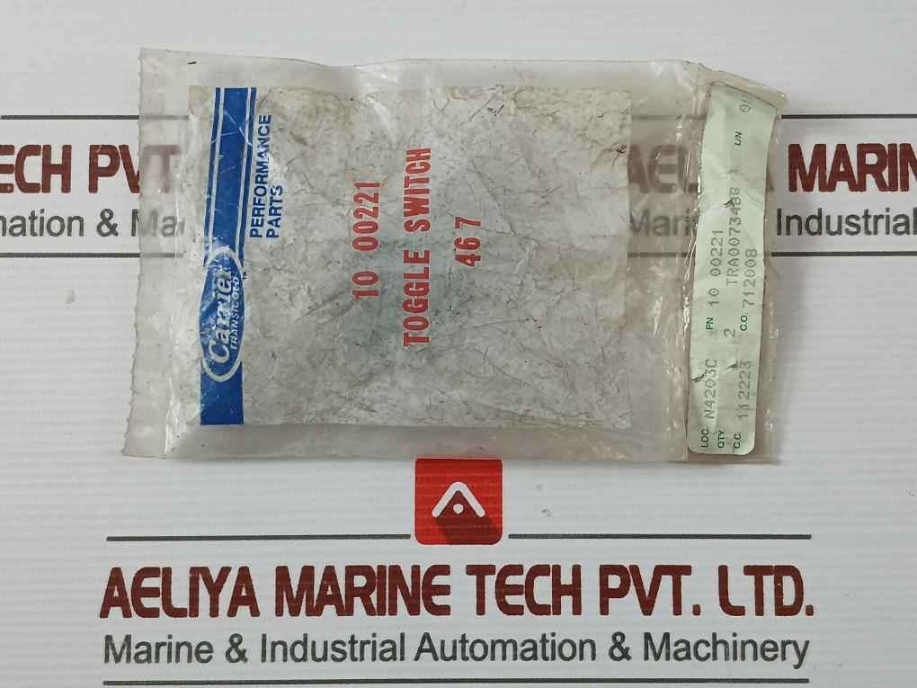 Lot Of 2X Carrier Transicold 8906K3223 Toggle Switch