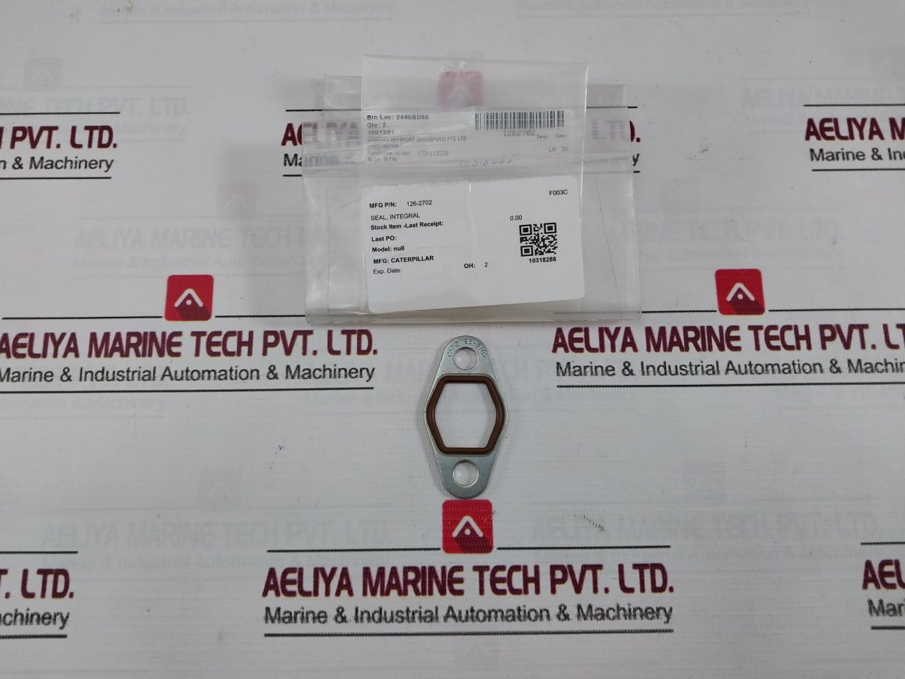 Lot Of 2X Cat 126-2702 Seal Integral Fits Caterpillar