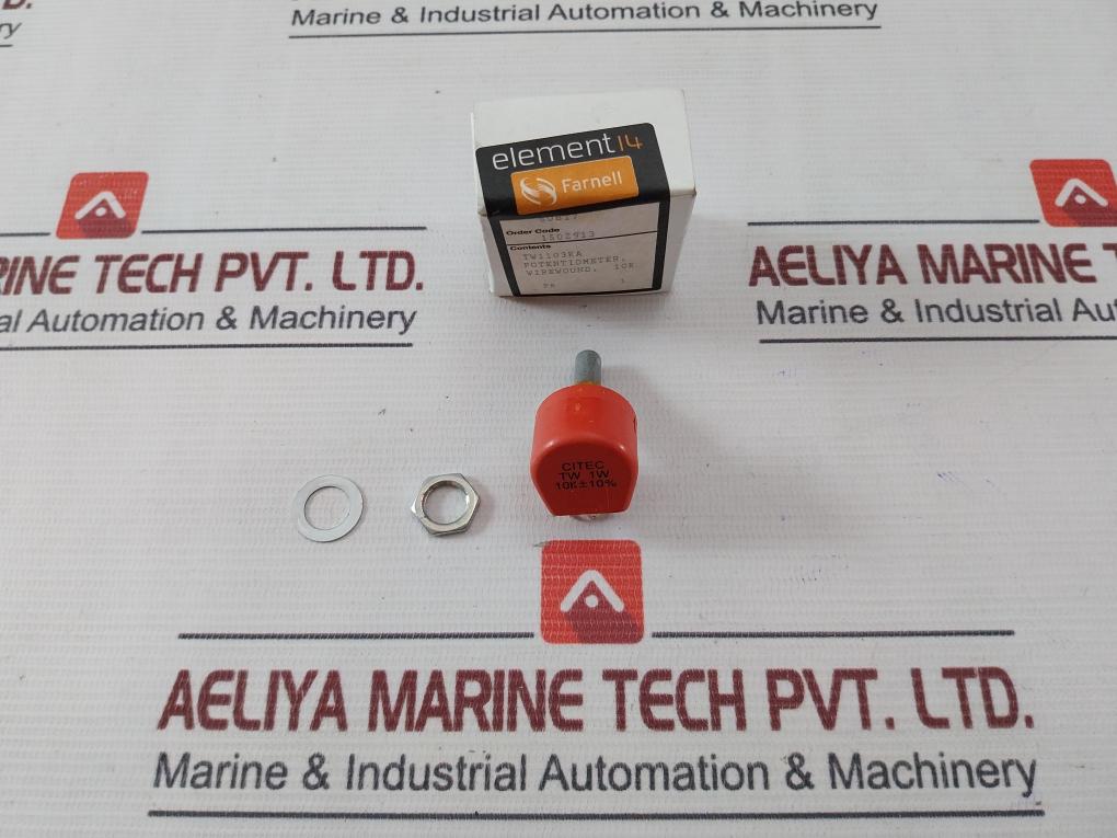 Lot Of 2X Citec Tw1103Ka Wirewound Potentiometer