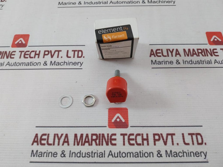 Lot of 2X CITEC TW1103KA Wirewound Potentiometer