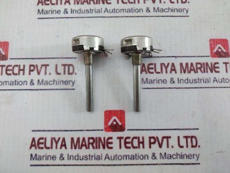 Lot Of 2X Clarostat Ja1N200P252Ua Rotary Potentiometer 2.5K