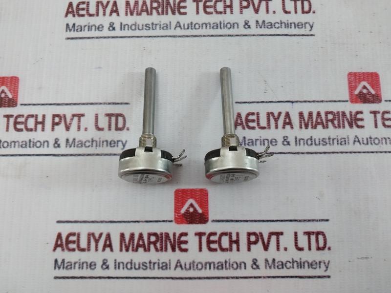 Lot Of 2X Clarostat Ja1N200P252Ua Rotary Potentiometer 2.5K