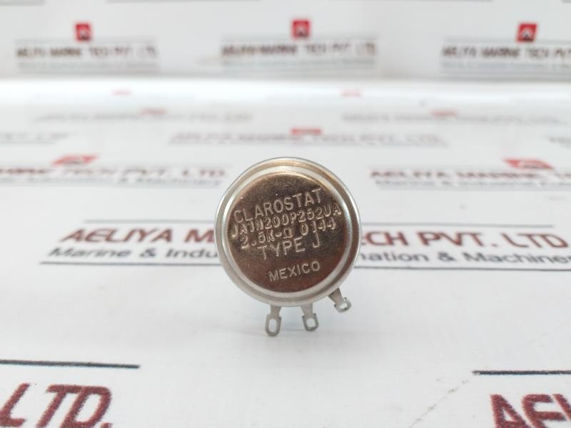 Lot Of 2X Clarostat Ja1N200P252Ua Rotary Potentiometer 2.5K