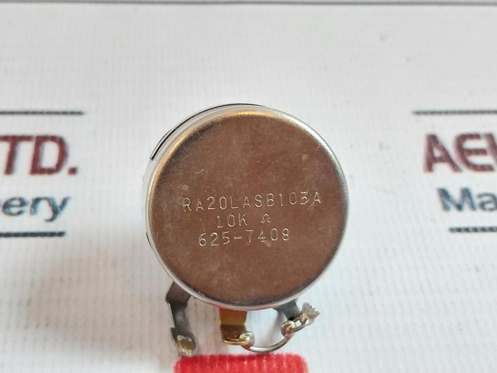 Lot of 2X CLAROSTAT RA20LASB103A Potentiometer 10KOHM