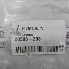 Lot of 2X DEUBLIN 20508-208 Coil Spring