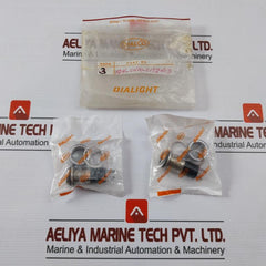 Lot of 2X DIALIGHT 124-0410-0135-403 Light Holder Kit