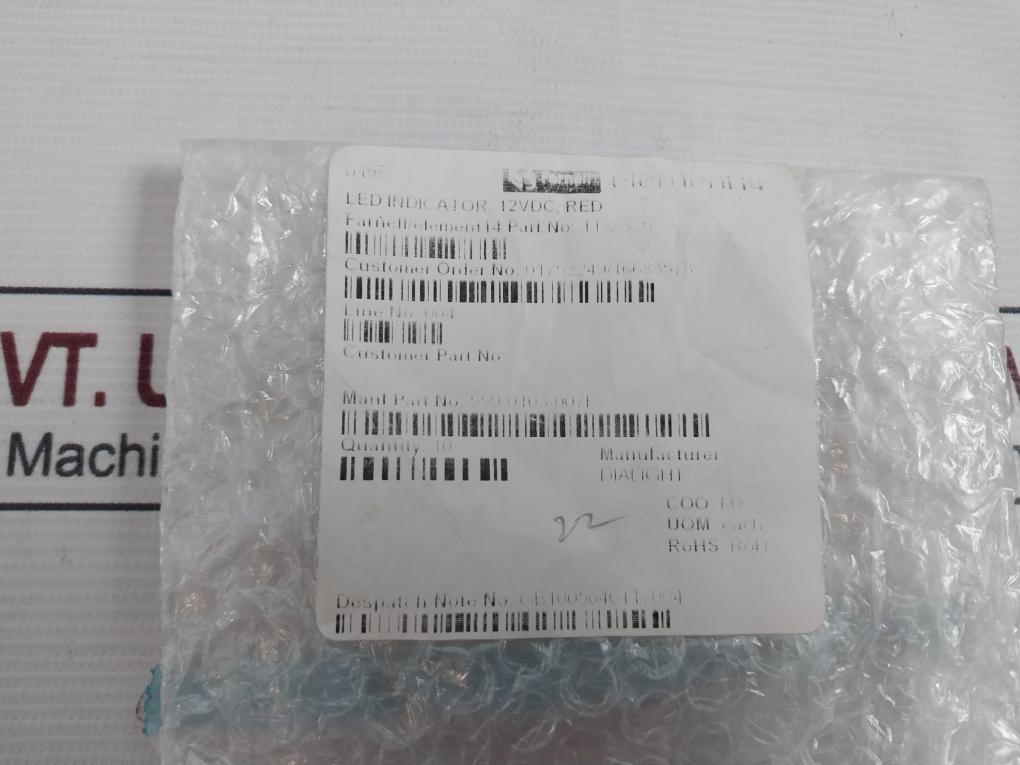 Lot Of 2X Dialight 559-0103-007F Led Panel Mount Indicator