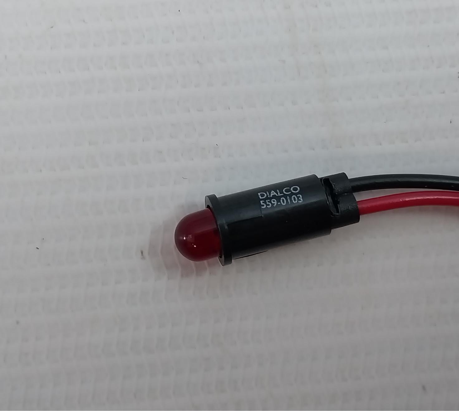 Lot Of 2X Dialight 559-0103-007F Led Panel Mount Indicator