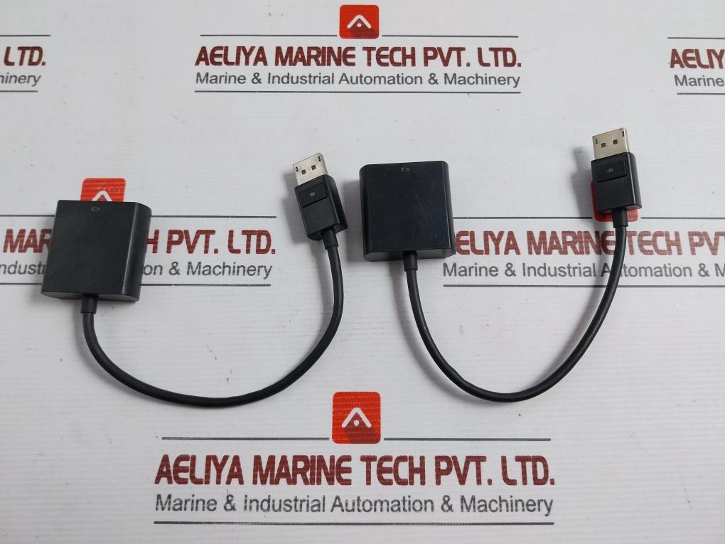 Lot Of 2X Display Port To Dvi Sl Adapter Hp 752660-001