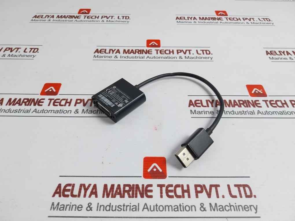 Lot Of 2X Display Port To Dvi Sl Adapter Hp 752660-001
