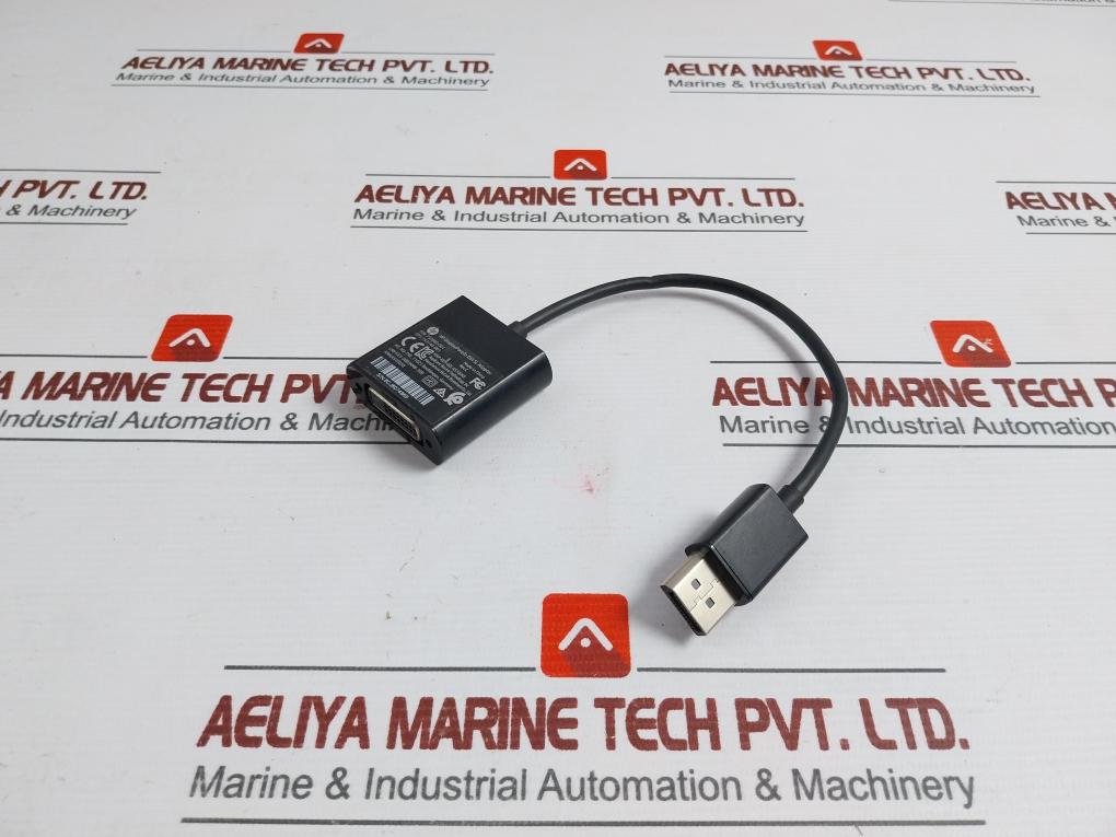 Lot Of 2X Display Port To Dvi Sl Adapter Hp 752660-001