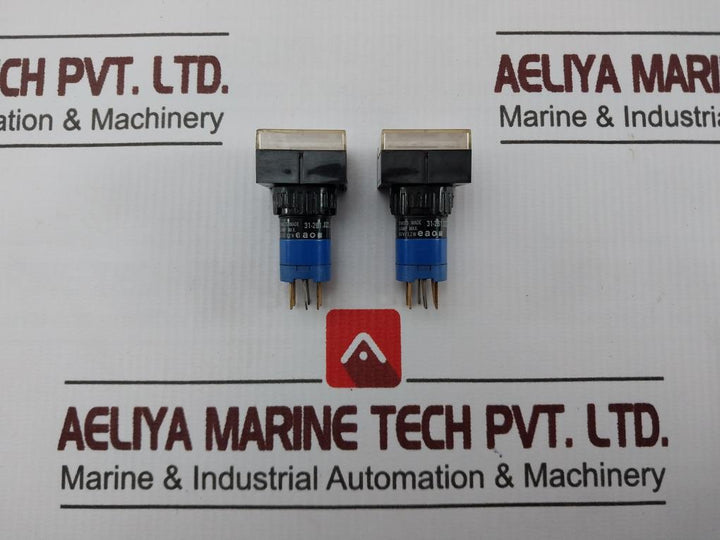 Lot OF 2X EAO 31-261.022 Actuator 300V AC 5A