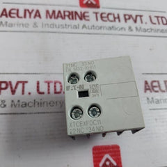 Lot of 2X EATON DIL M32-XHI11 Moeller Series Auxiliary Contact Module 6000V 16A