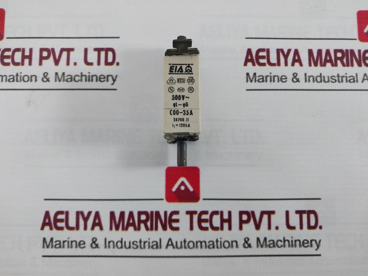 Lot of 2X EIA C00-35A FUSE I1= 120KA GL-GG and 500V
