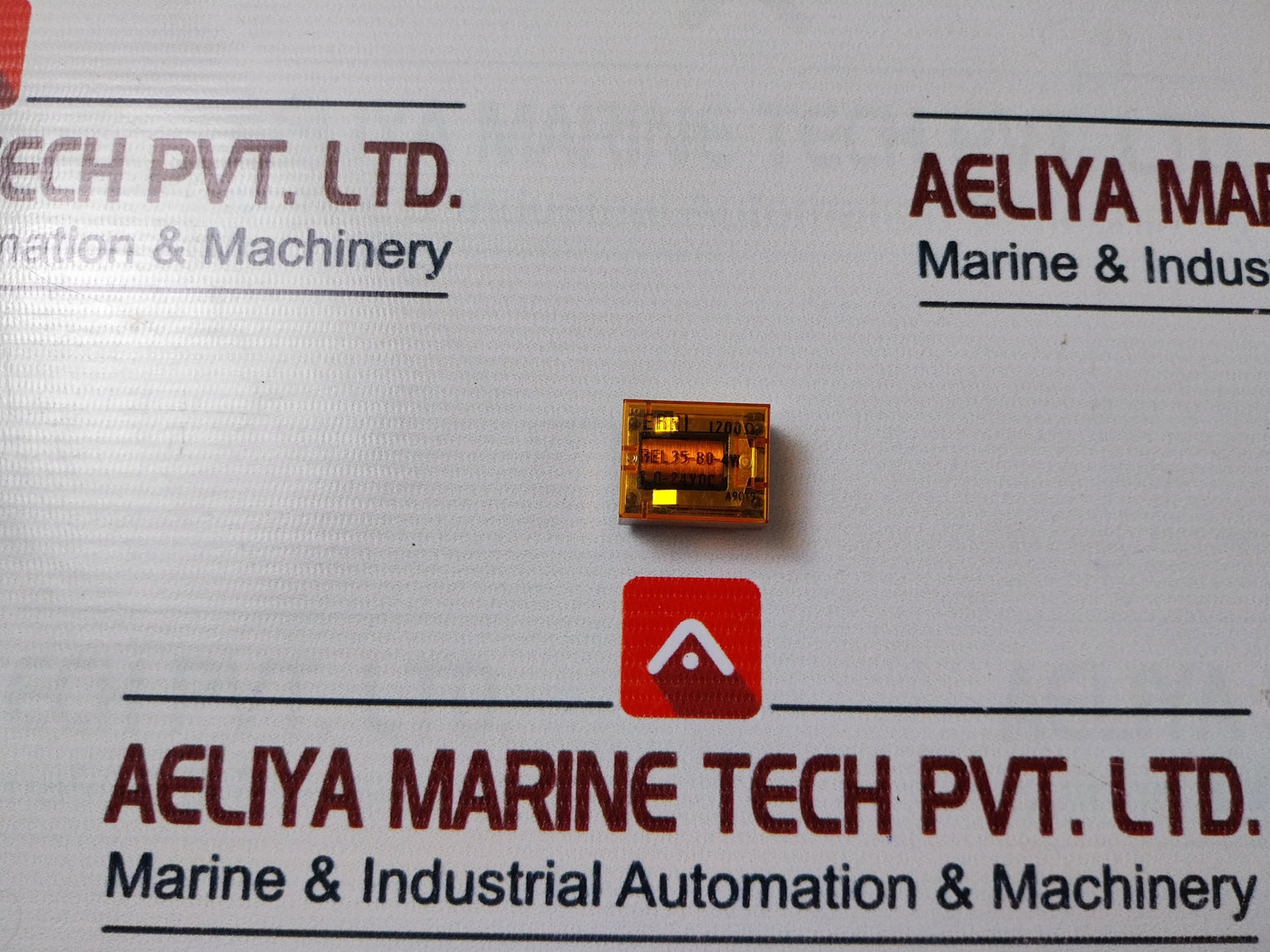 Lot Of 2X Erni Rel 35-bo-4W Relay 1200 Ω 1.0-24 Vdc