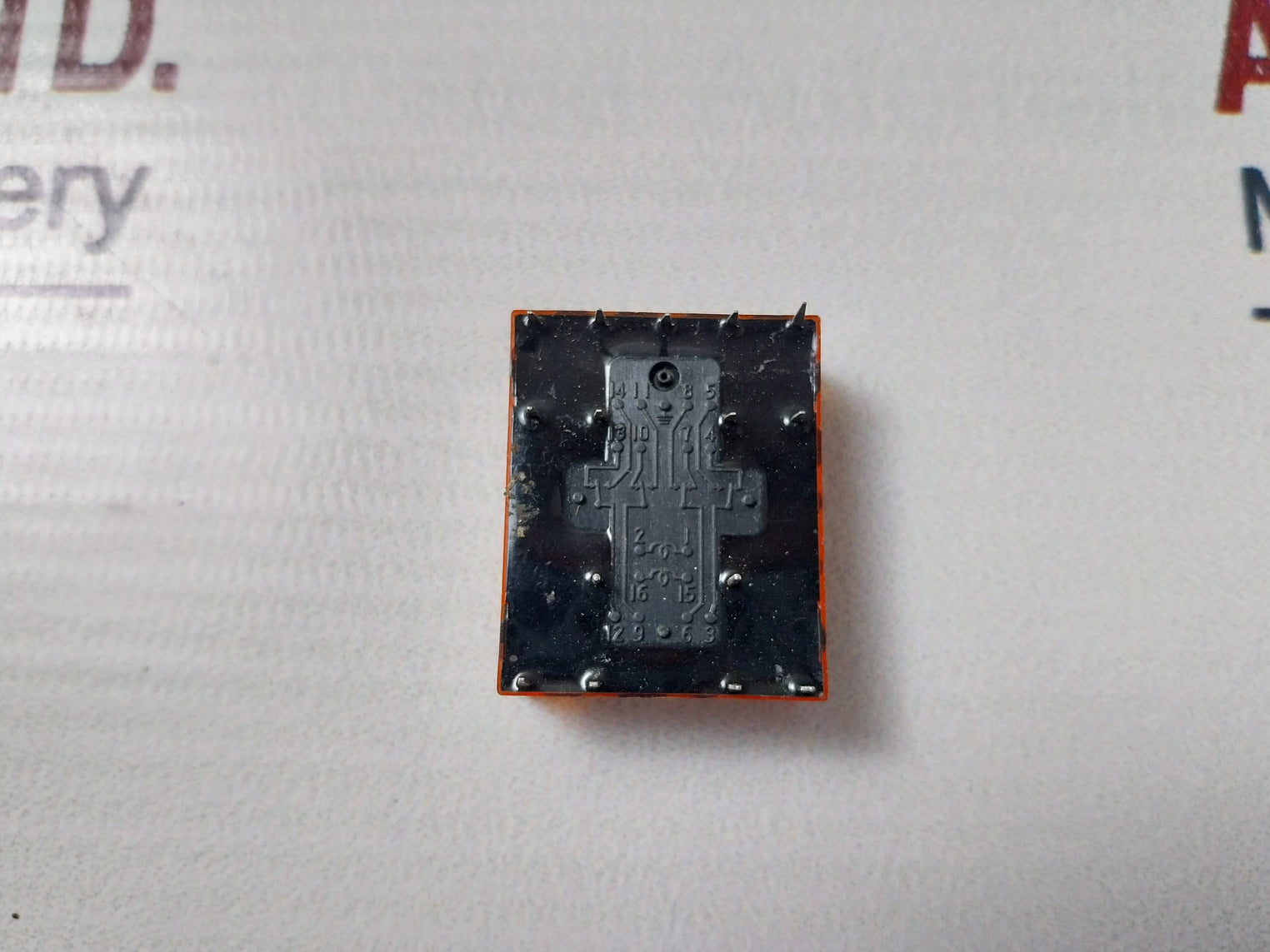 Lot Of 2X Erni Rel 35-bo-4W Relay 1200 Ω 1.0-24 Vdc